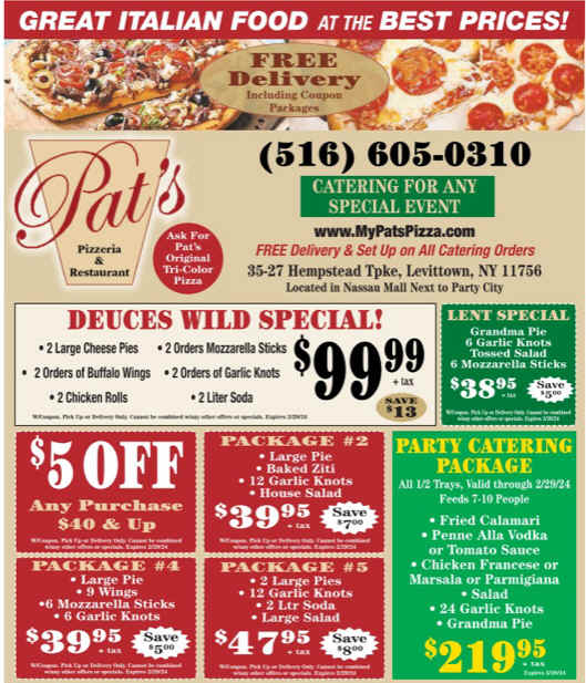 New york cheap pizzeria coupons